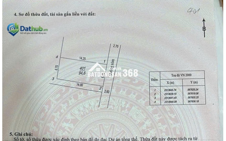 Cần bán lô đất tại Trường Yên – Chương Mỹ, vị trí đẹp, gần chợ, tiềm năng tăng giá cao.